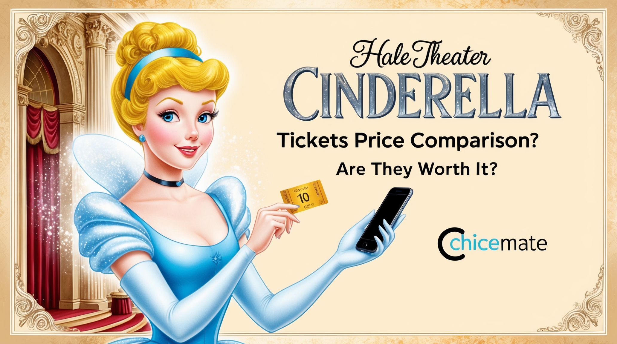 hale theater cinderella tickets price