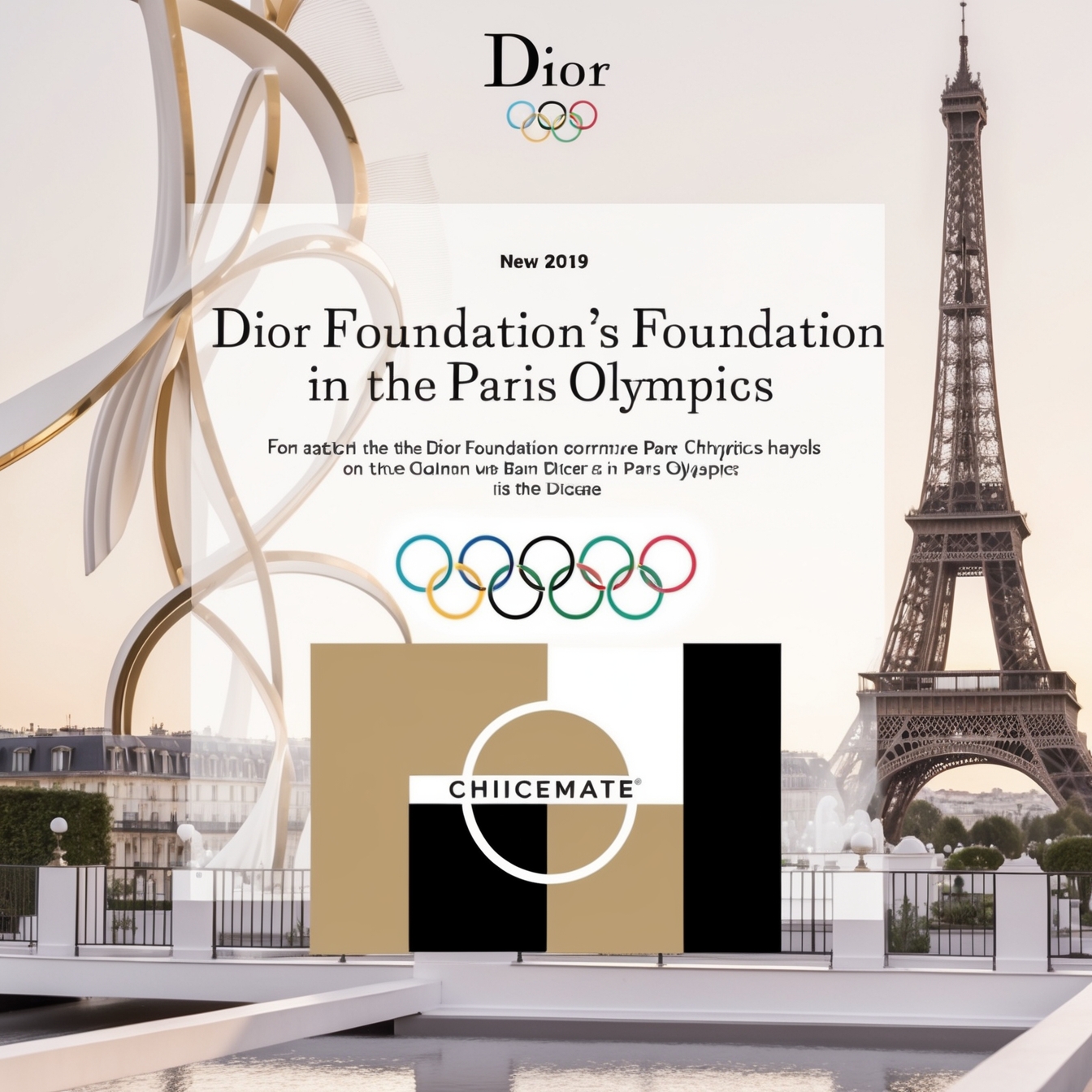dior foundation paris olympics